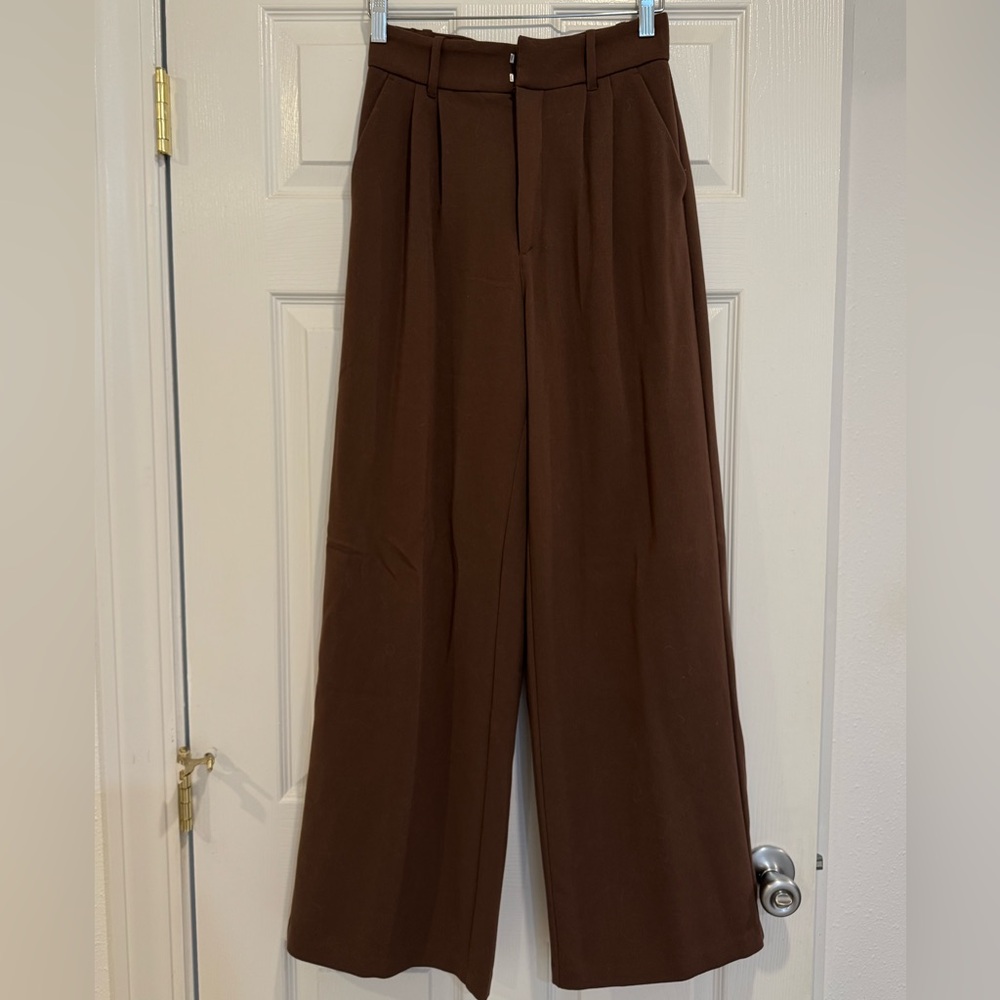 Abercrombie ‘Sloane’ wide leg trouser, S